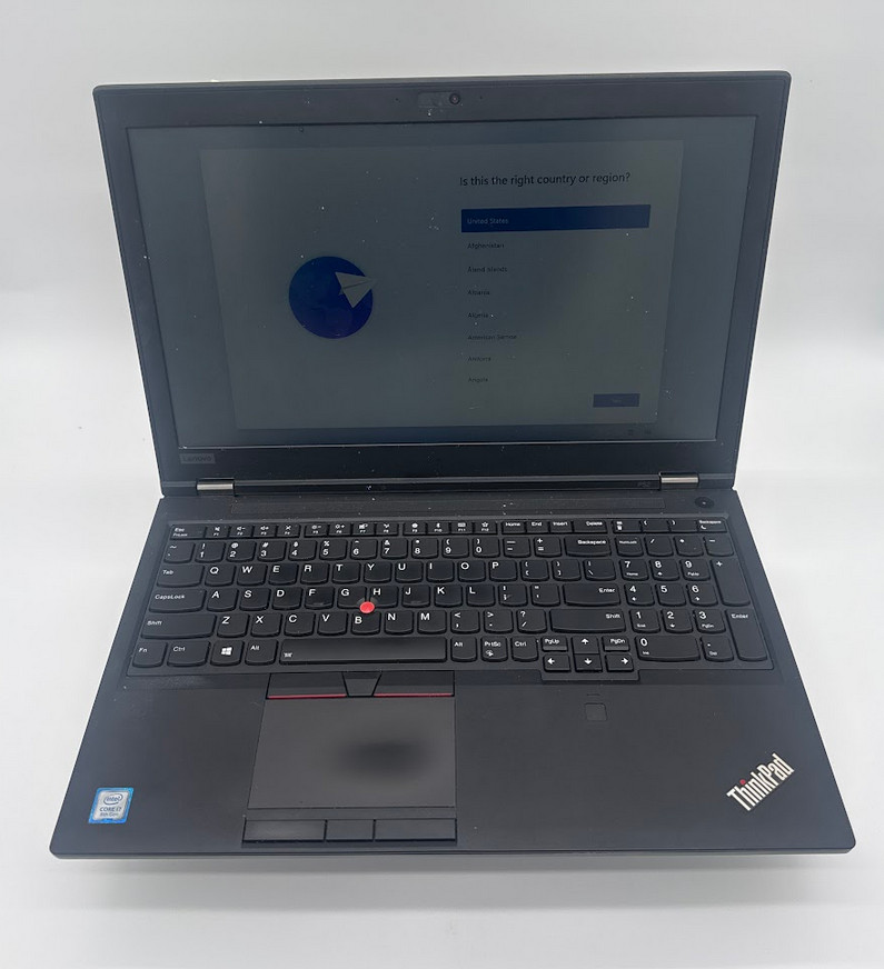 Lenovo ThinkPad P52 15.6 i7-8750H 32GB RAM Mobile Workstation Laptop (P3)