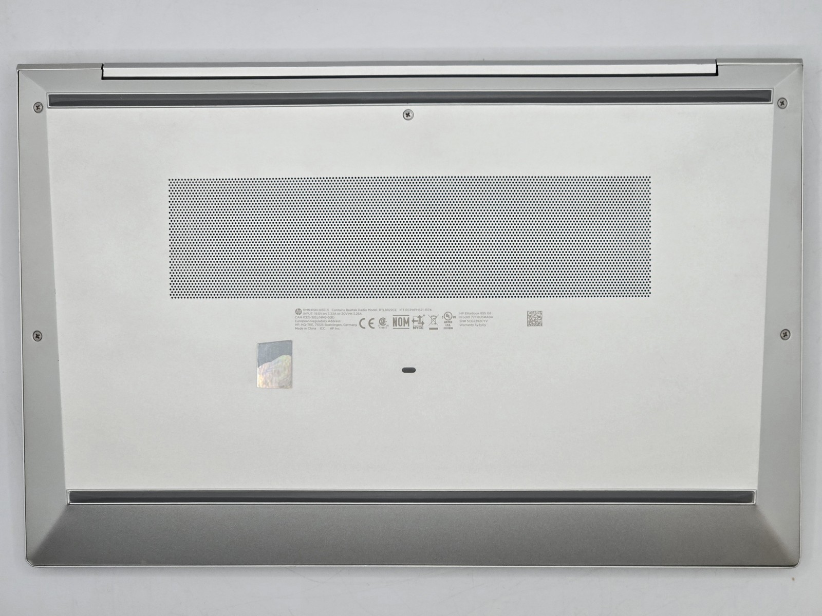 HP EliteBook 855 G8 15″ FHD Touch RYZEN 7 PRO 5850U 512GB 16GB W11P WNTY
