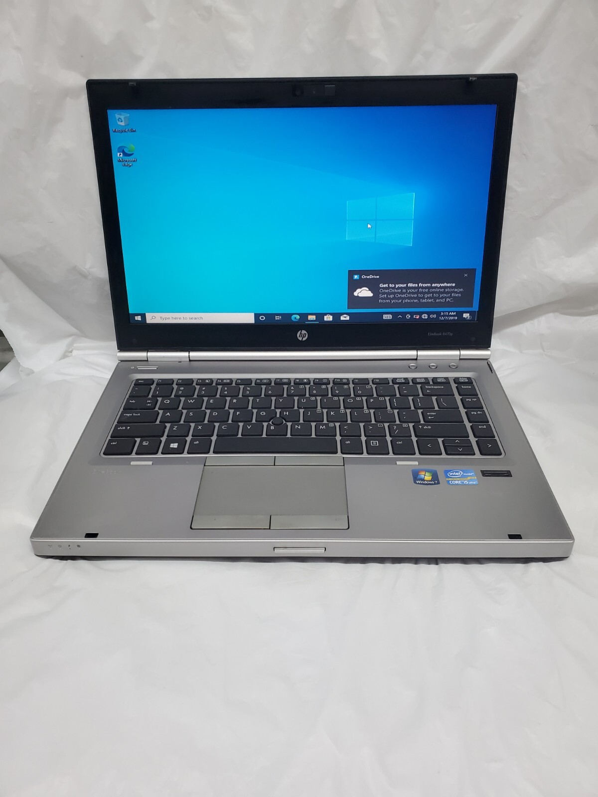 HP ELITEBOOK 8470p 14″ Core i5- 3320M 2.60GHz 8GB 256GB SSD W10P Laptop