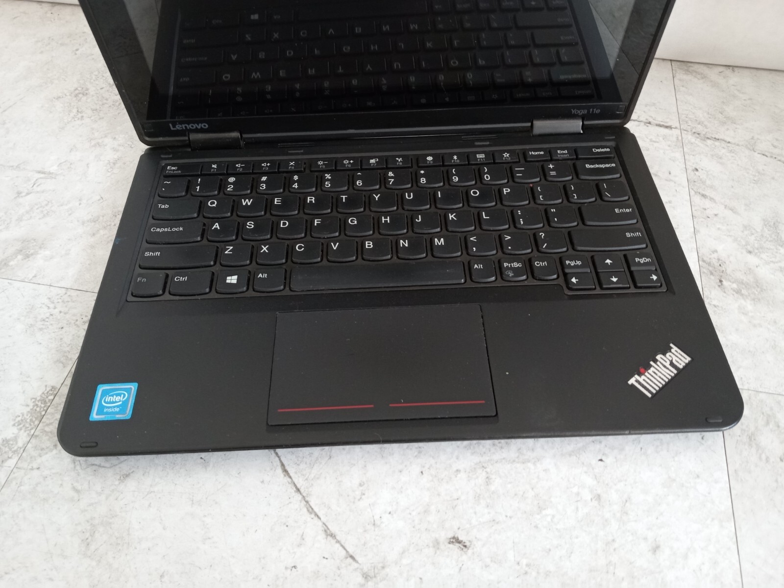 Lenovo ThinkPad Yoga 11e 2in1 Laptop Intel Celeron 8GB RAM -BAD HINGES -READ -RR