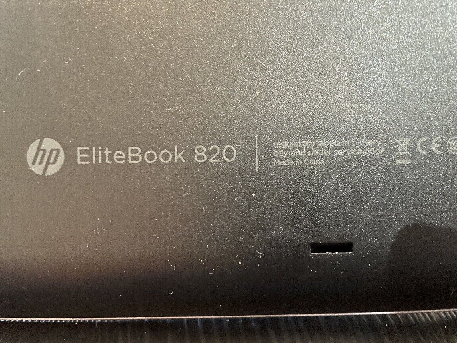 HP Laptop EliteBook 820 G1 12.5″ i7-4600U 2.10GHz 4GB RAM 120GB SSD Win 10 Pro