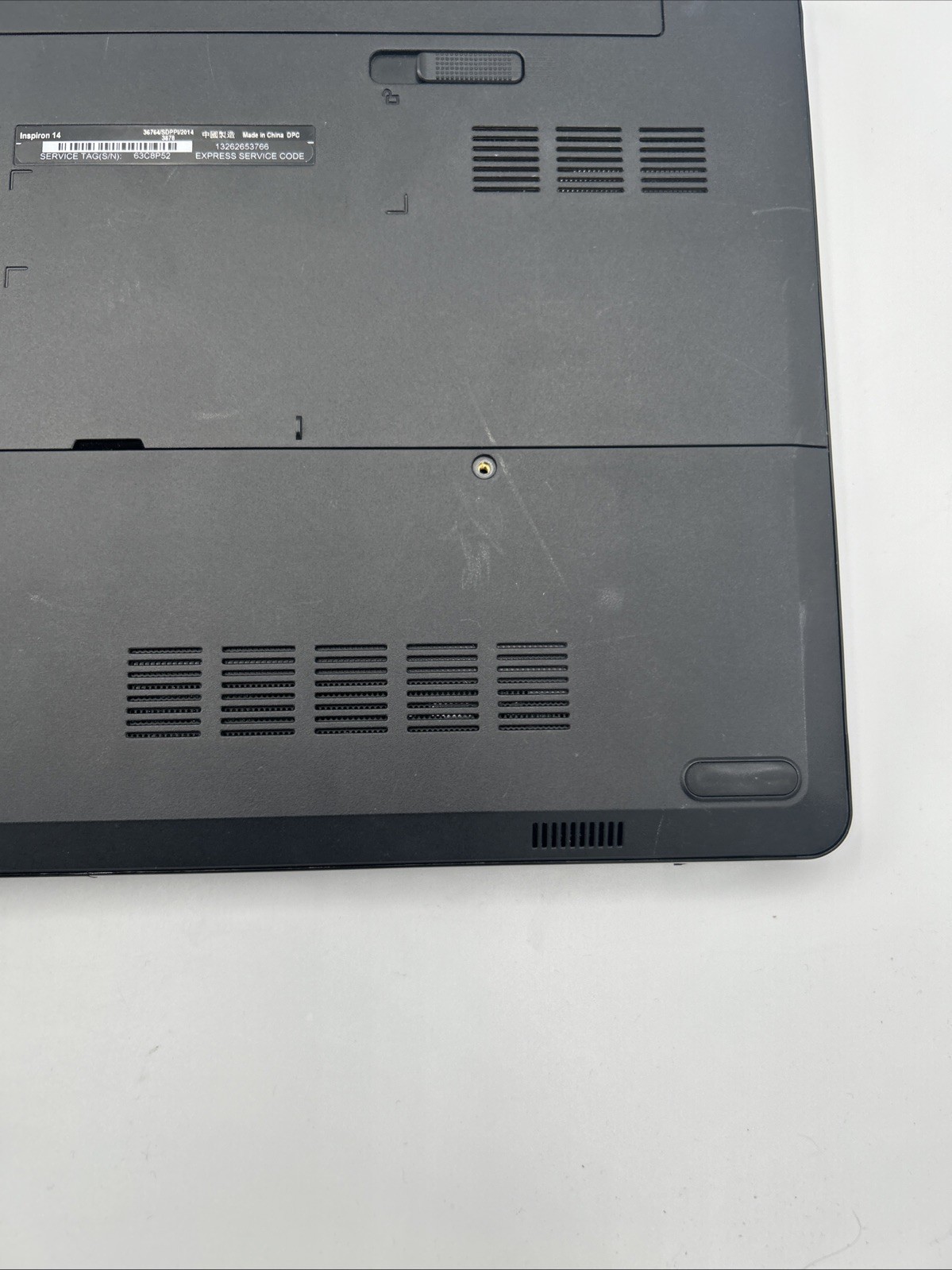 Dell Inspiron 14 Laptop Parts Bad Motherboard No HDD/SSD 14″ screen