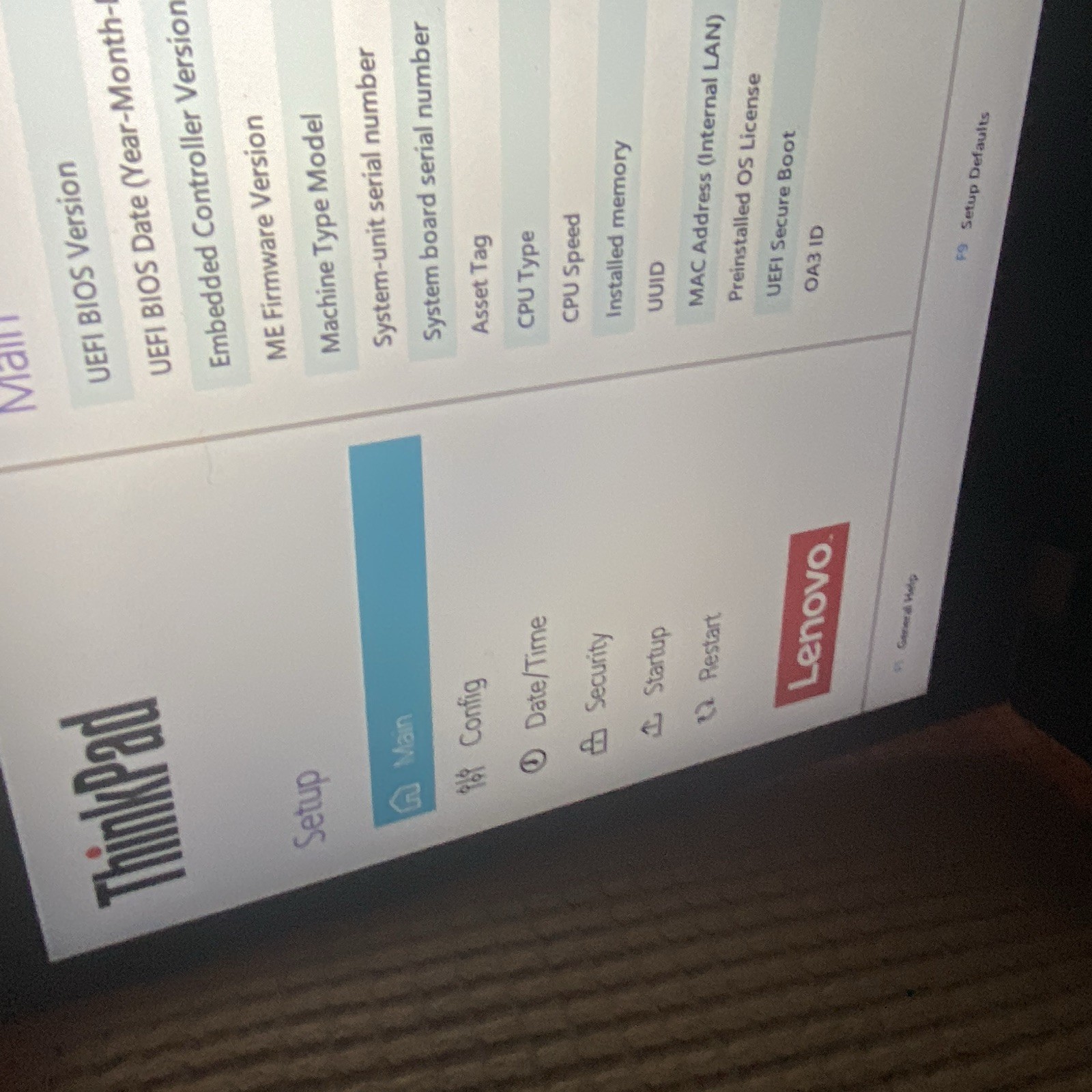 Lenovo ThinkPad L15 Gen 4 15.6″ i5 11th Gen 16GB no ssd
