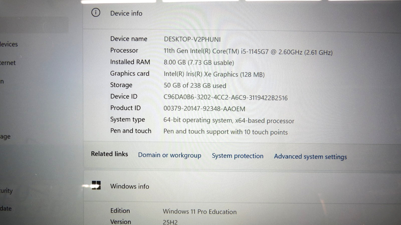 Hp Elitebook X360 830 G8 13.3″ i5-1145G7 2.60ghz 8GB RAM 256GB SSD Win 11 Pro