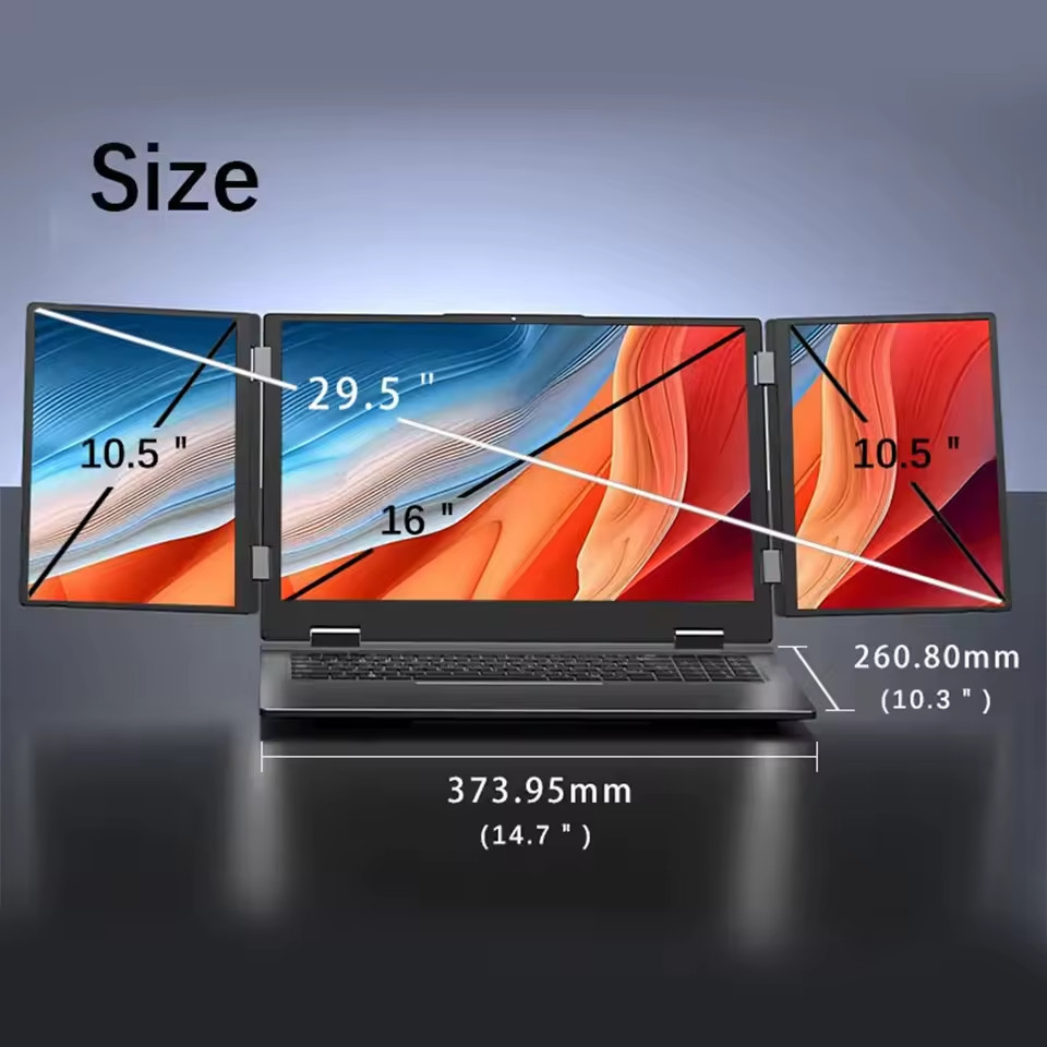 Gaming Laptop 16+10.5+10.5 inch Intel Core i7 1260P 64GB RAM 2TB Business Comput