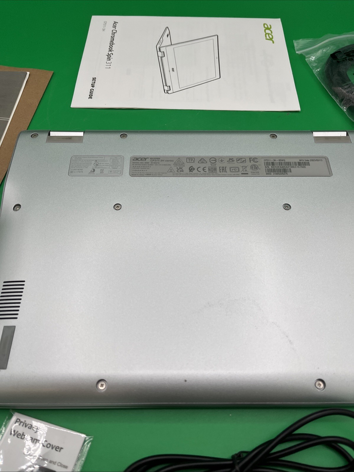 acer chromebook spin 311
