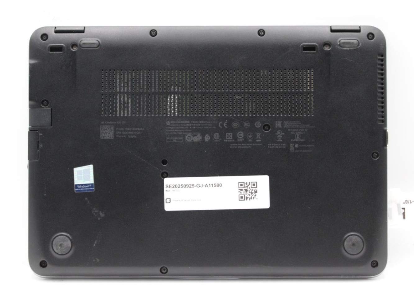 HP EliteBook Folio 9470m i5-3437U@1.9GHz 4GB DDR3 NO STORAGE OR OS *USED/TESTED*