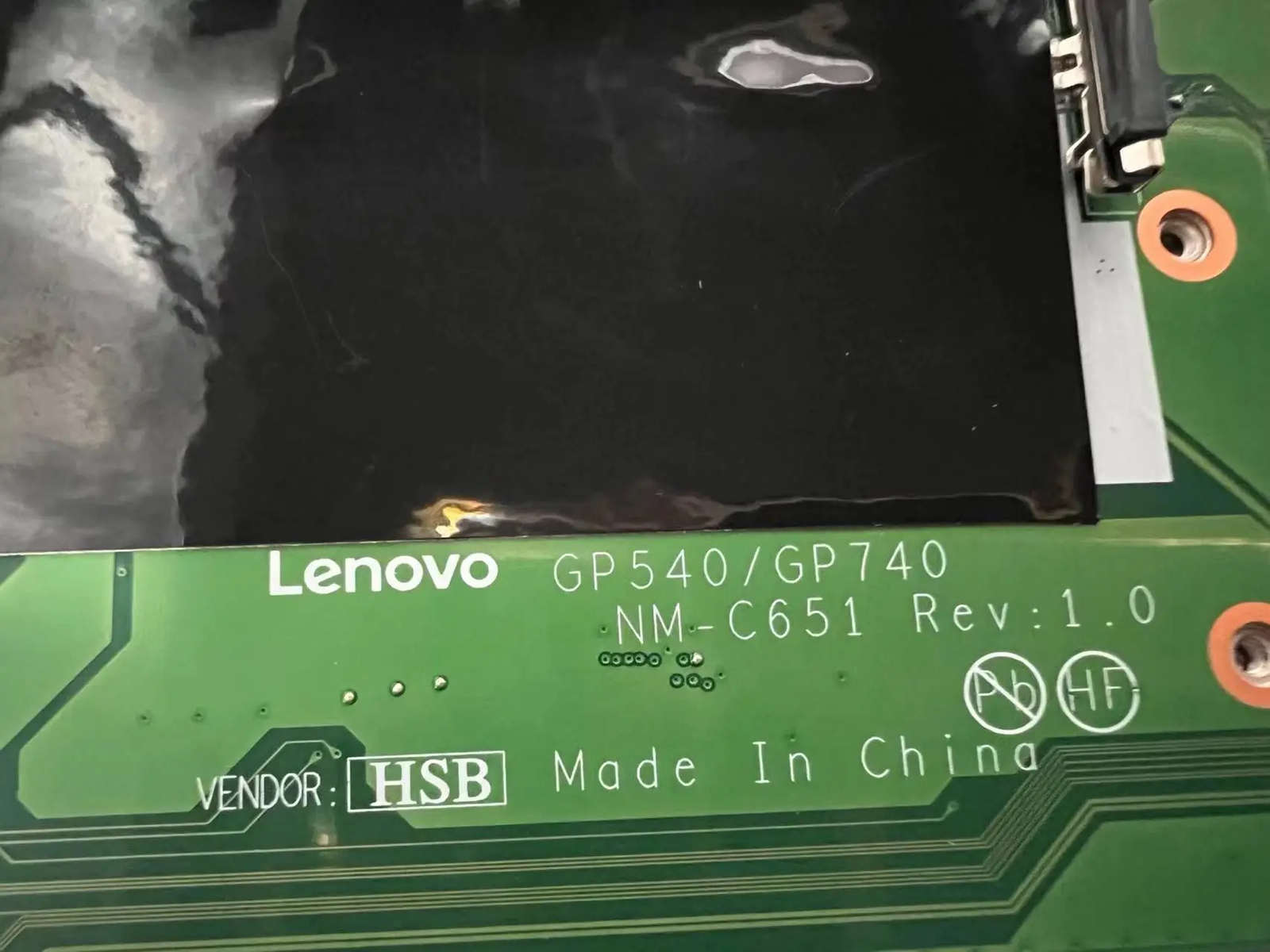 NM-C651 For Lenovo ThinkPad P17 Gen 1 P15 Gen 1 Laptop Motherboard CPU;I7-10850H