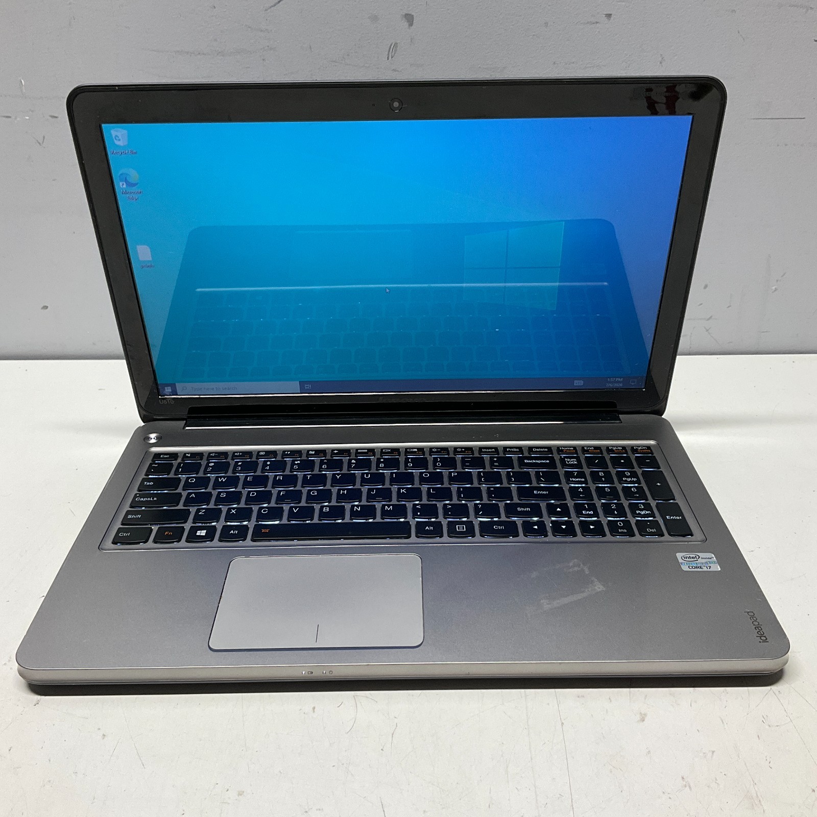 Lenovo IdeaPad U510 Laptop Intel Core i7-3517U @ 1.90 GHz 8GB 750GB HDD Win 10