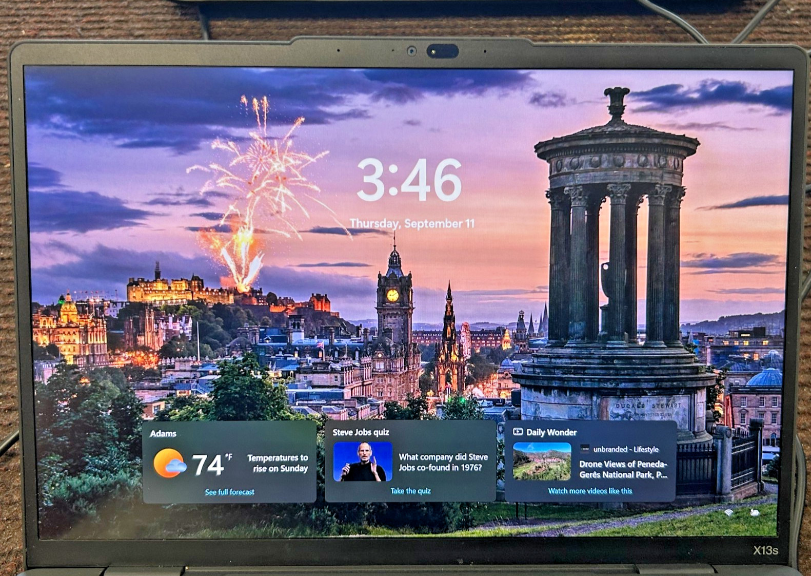 Lenovo ThinkPad X13s Gen1 5G 13.3″ TOUCH Snapdragon 8cx Gen3 3GHz 16GB 512GB