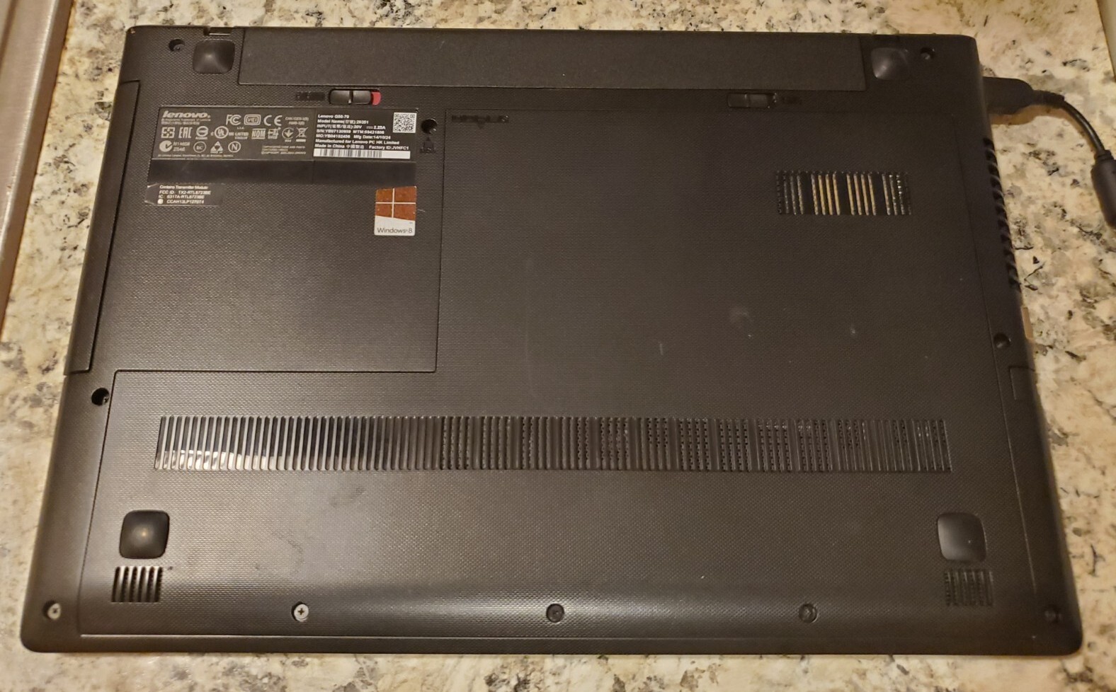 Lenovo G50-80 80L0 15.6″ (Intel i3-4030U 1.90GHz, 4GB, 1TB 5400K HDD, Win 10)