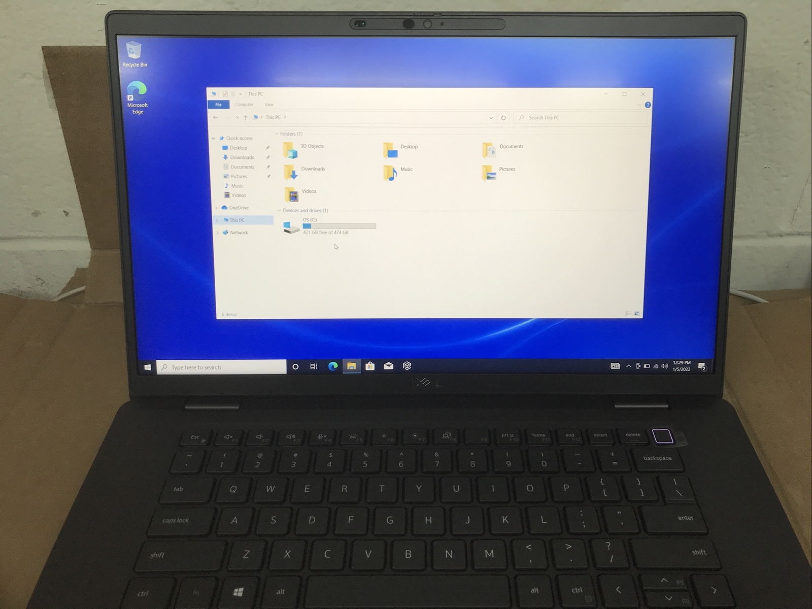 Dell Latitude 7520 15.6″ i7-1185G7 16GB 512GB NVMe Windows 10 Pro – Open Box