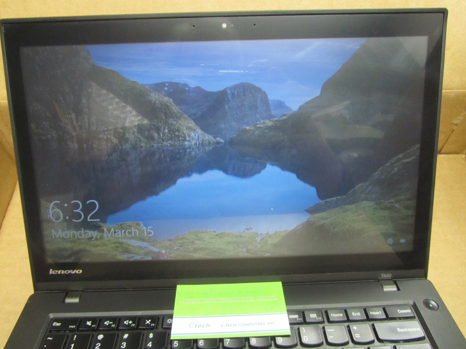 20B7S0A200 Thinkpad T440 i5-4300U 8GB 500GB SATA 14.0″ HD+ Touch Screen Win10Pro