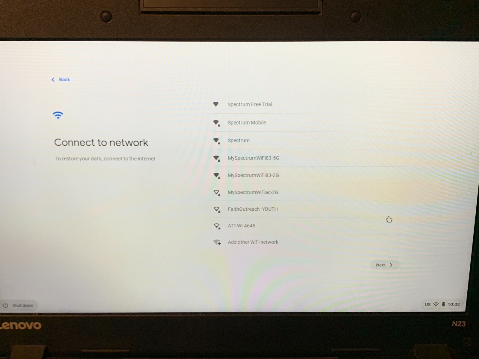Lenovo Chromebook N23 11.6″ Intel Celeron N3060 1.6GHz 4GB RAM 16GB SSD