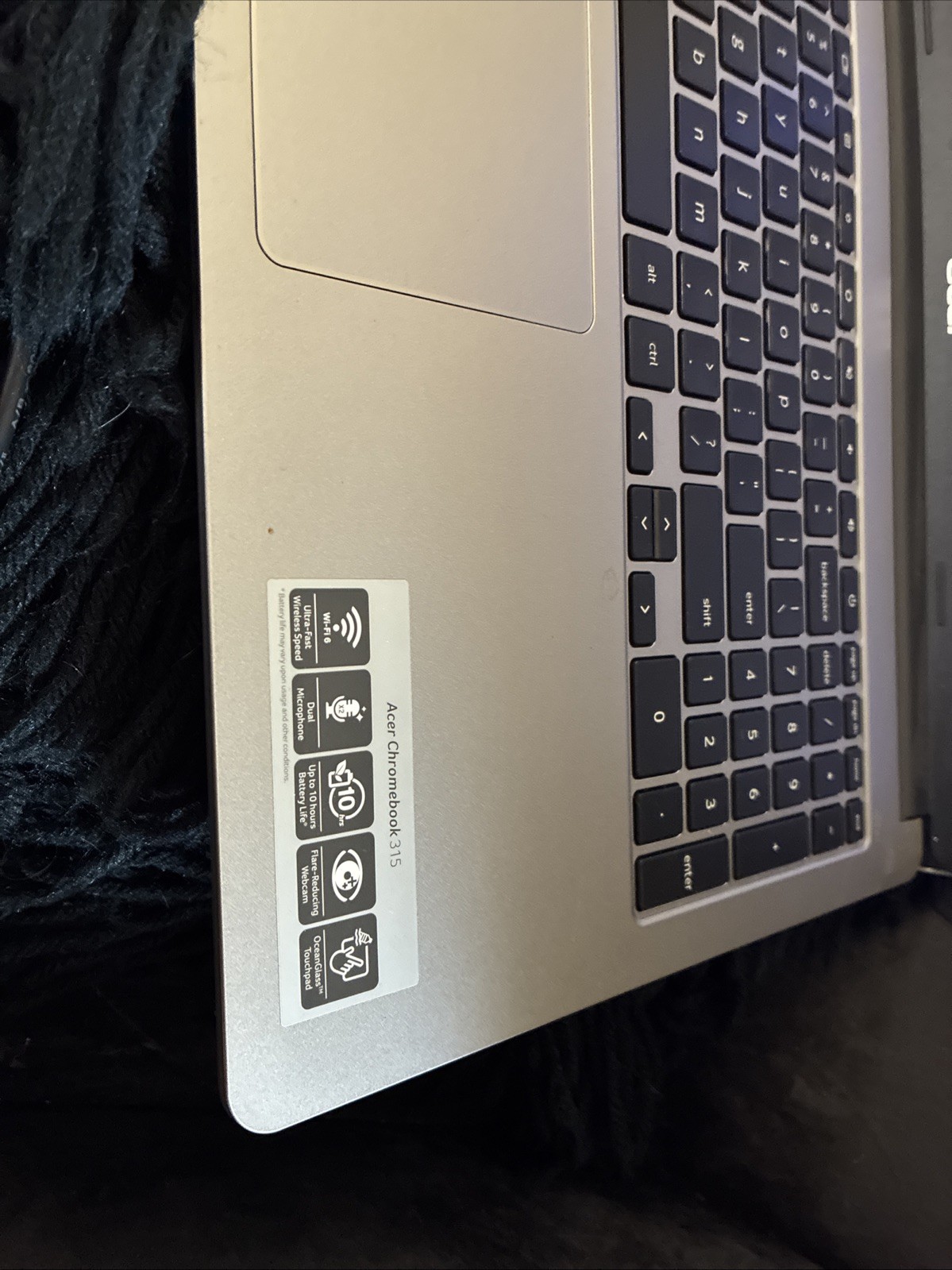 Acer Chromebook 315 CB315-4H N21Q9 15.6″ FHD Intel 4GB RAM 64GB -With Charger