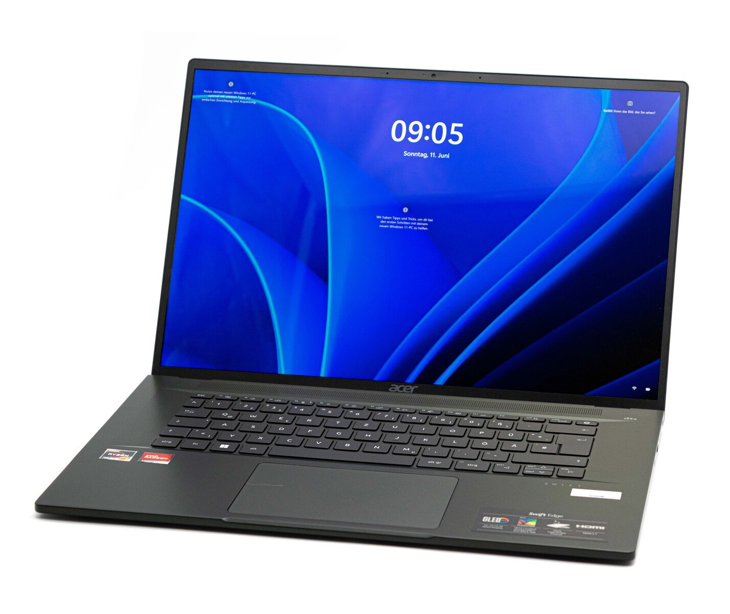 Acer Swift Edge 16″ OLED 4K Ryzen 7 AMD 16GB RAM 1TB SSD + Office 2021 Laptop