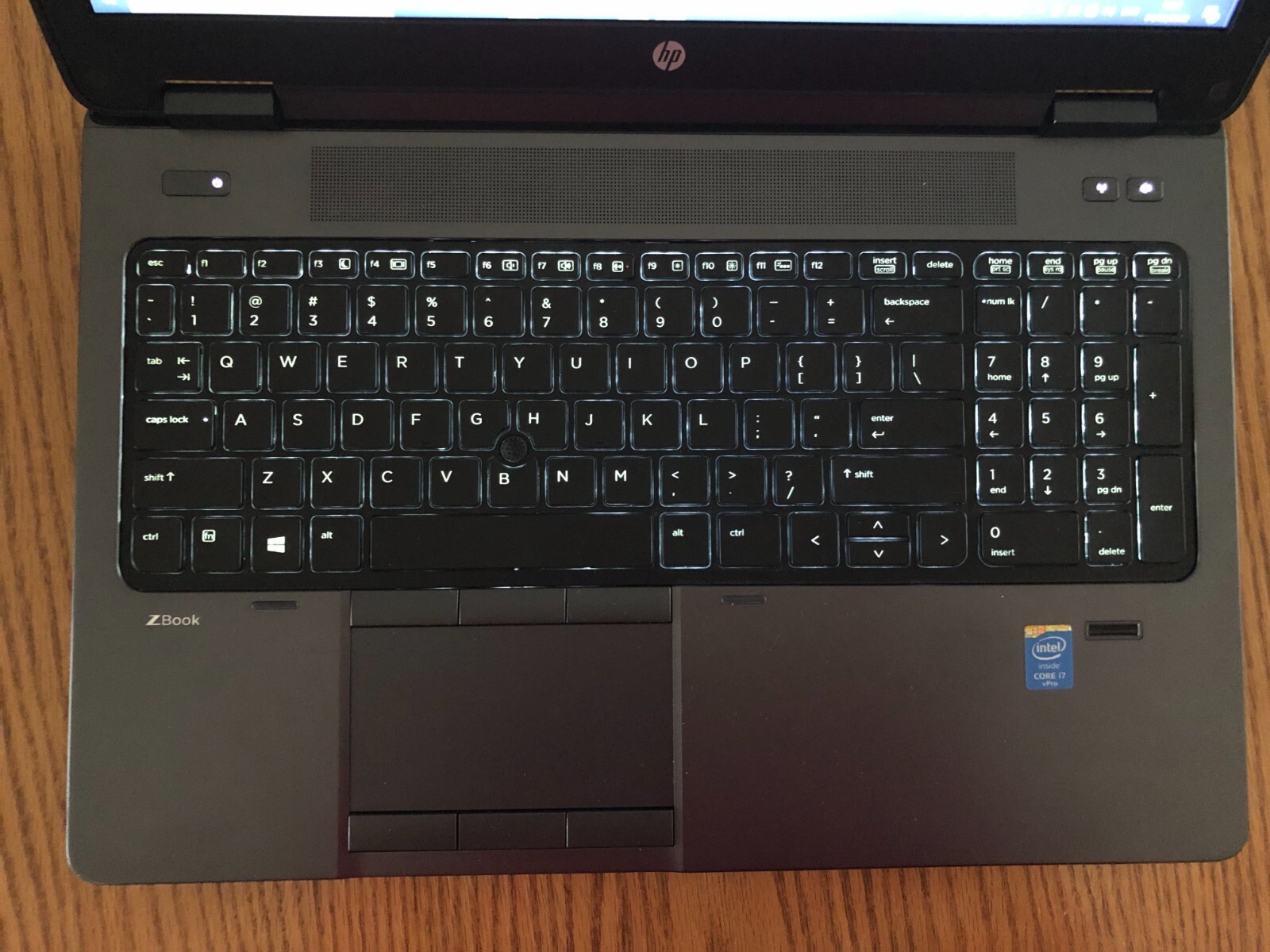 HP ZBook 15 Laptop Core i7 8GB RAM 682GB Hard Drive Windows 10 Pro