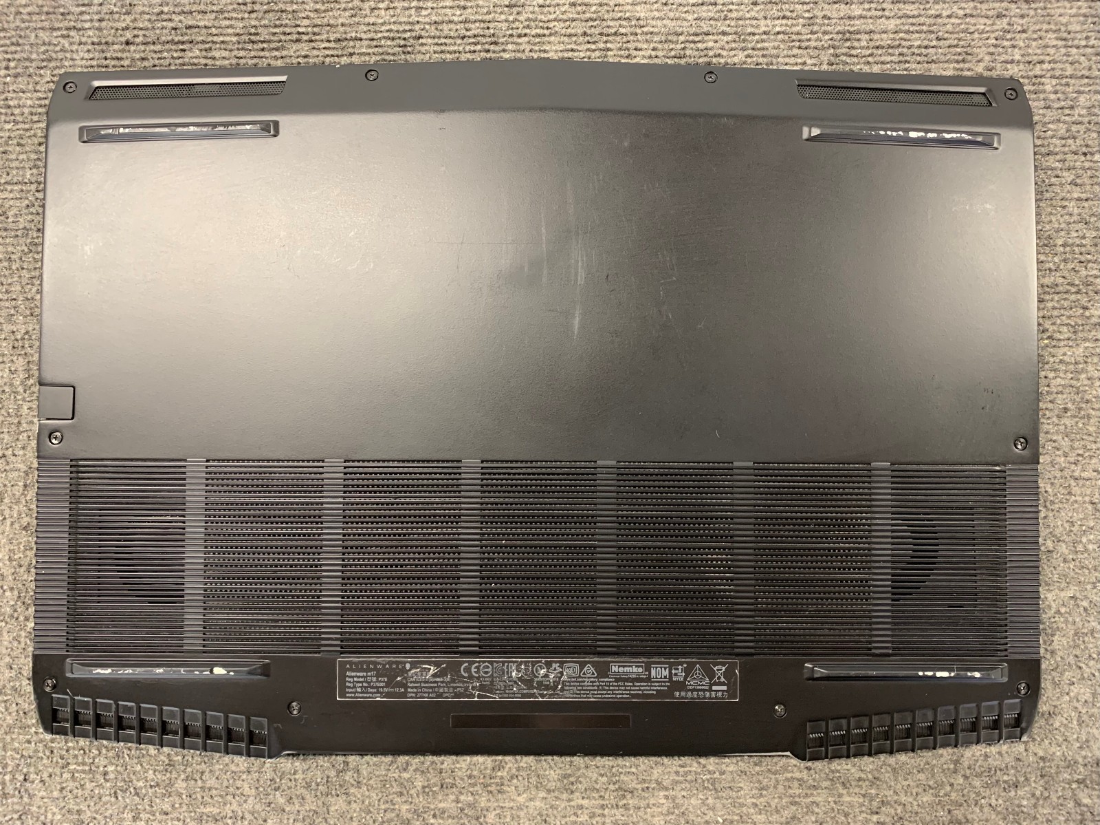 Alienware Alienware m17 17.3″ Laptop i7-8750H 16GB, 512GB NVMe + 1TB HDD, As Is
