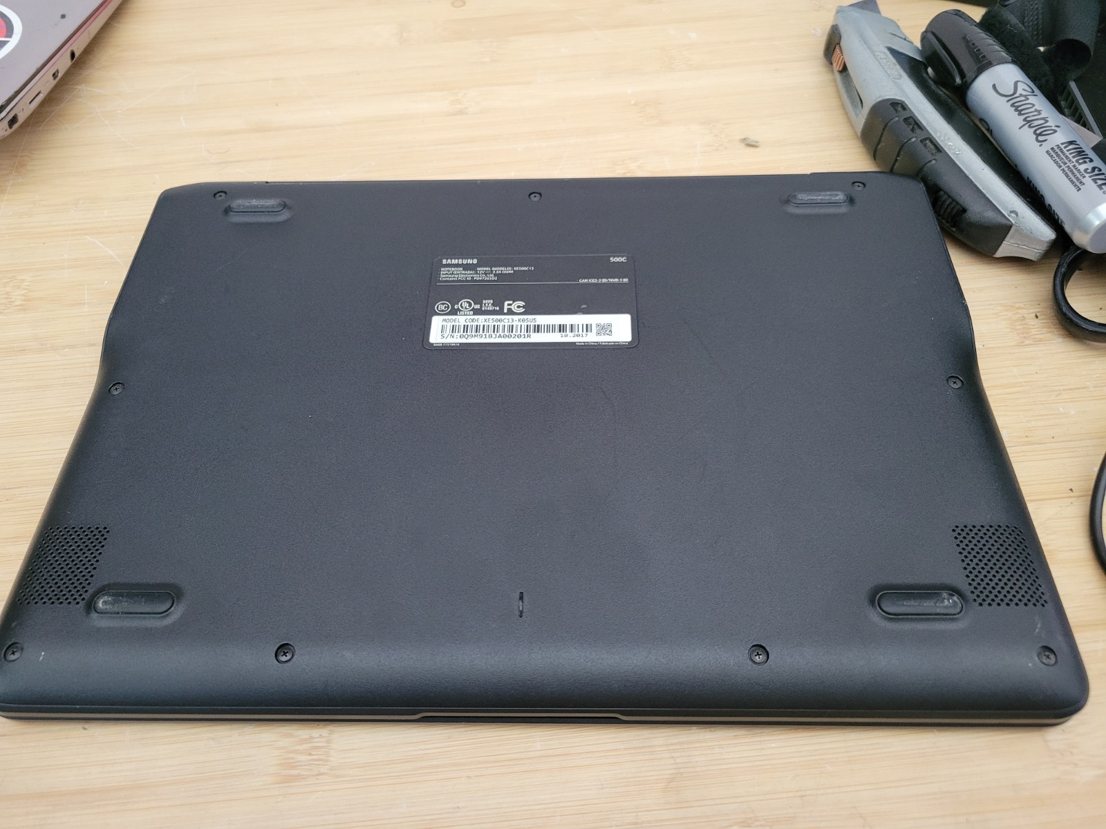 Samsung Chromebook 3 XE501C13 K05US 11.6″ Intel Celeron 1.6GHz 4GB RAM 32GB eMMC
