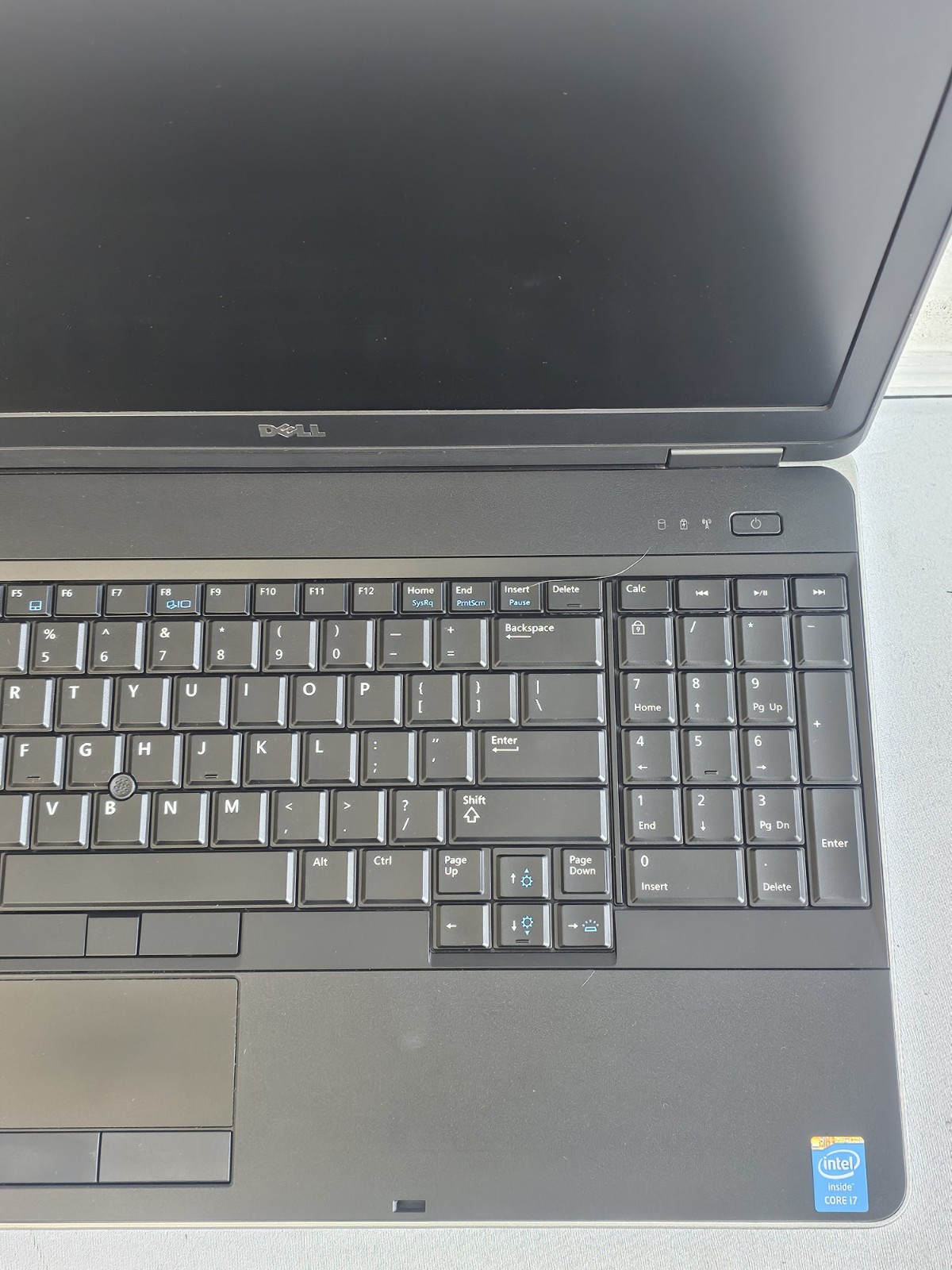 Dell Precision M2800 Laptop – Intel i7 – WON’T BOOT – BAD BATT – Parts – READ