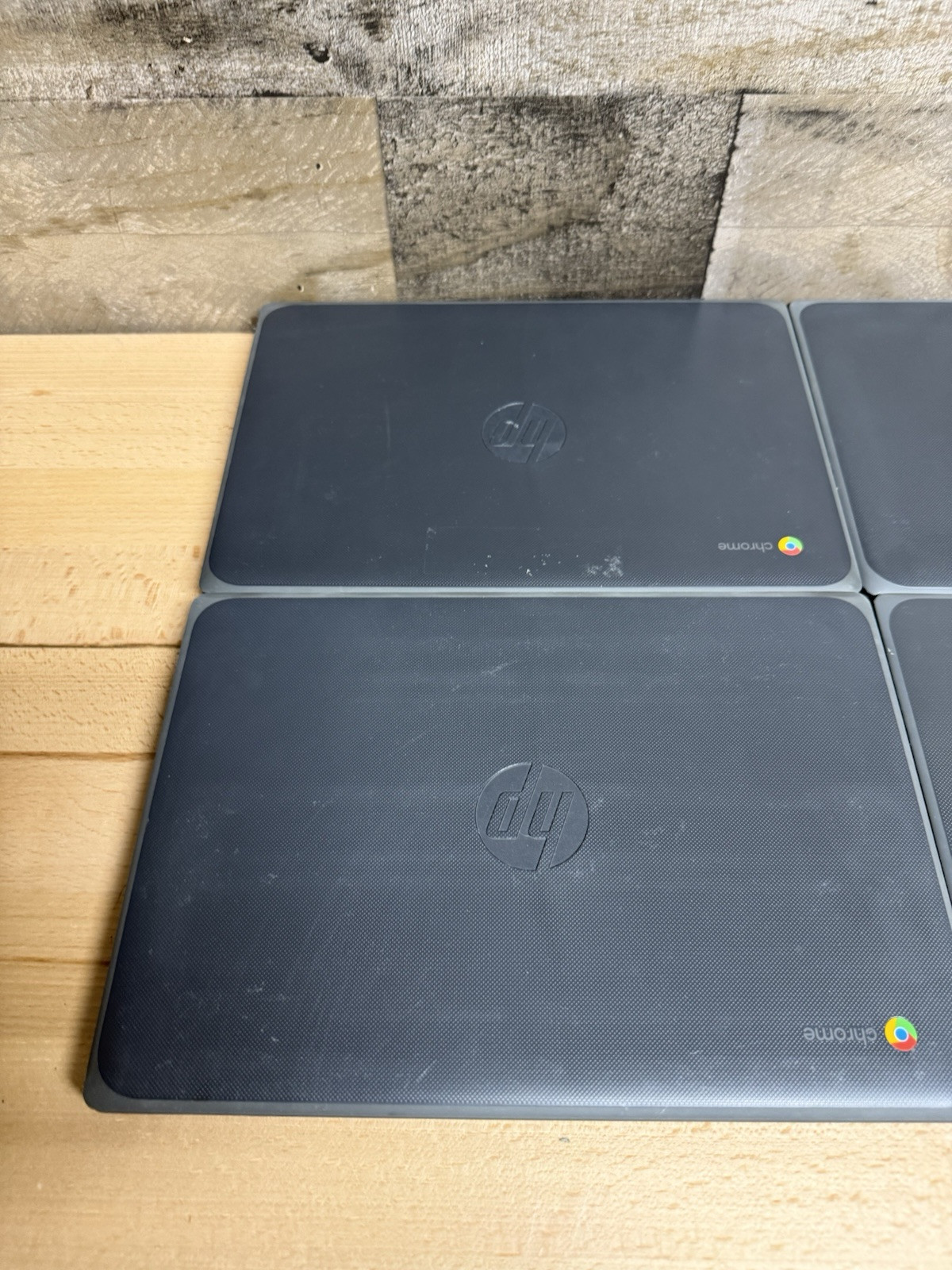 Lot of (6) HP Chromebooks 11A G8 EE AMD A4-9120C RADEON R4 1.60GHz 4 GB RAM 32GB