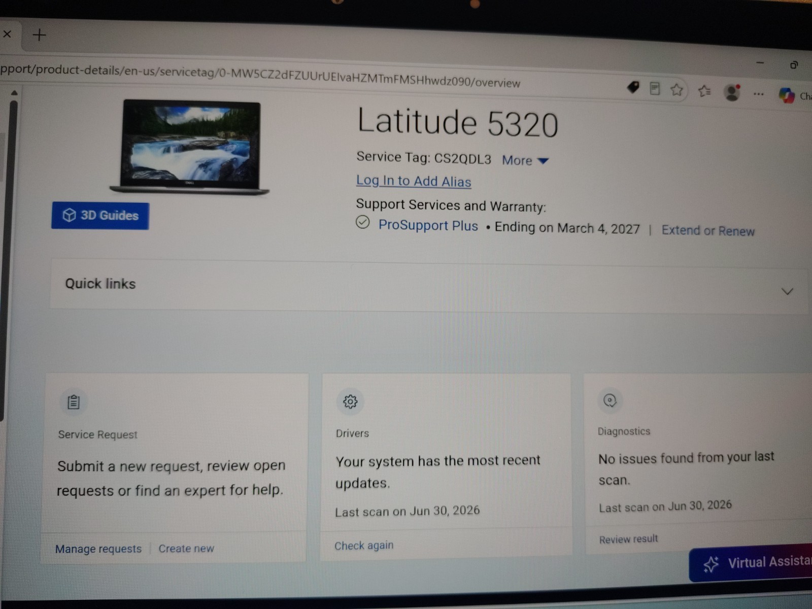 Dell Latitude 5320 13.3″ (256GB SSD, Intel Core i5 11th Gen., 2.60 GHz, 8GB)…