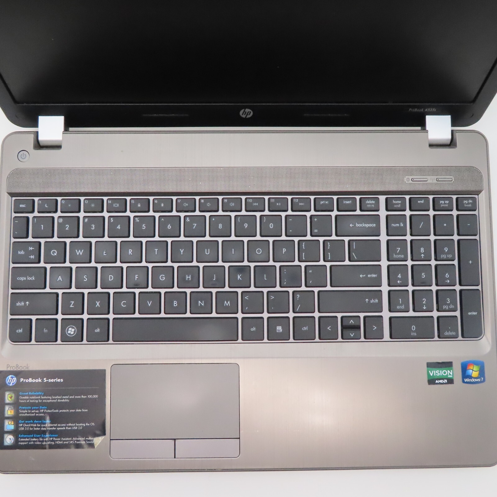 HP ProBook 4525s Laptop AMD E2-3000M 1.80GHz 120GB HDD 4GB RAM Win 10 Pro