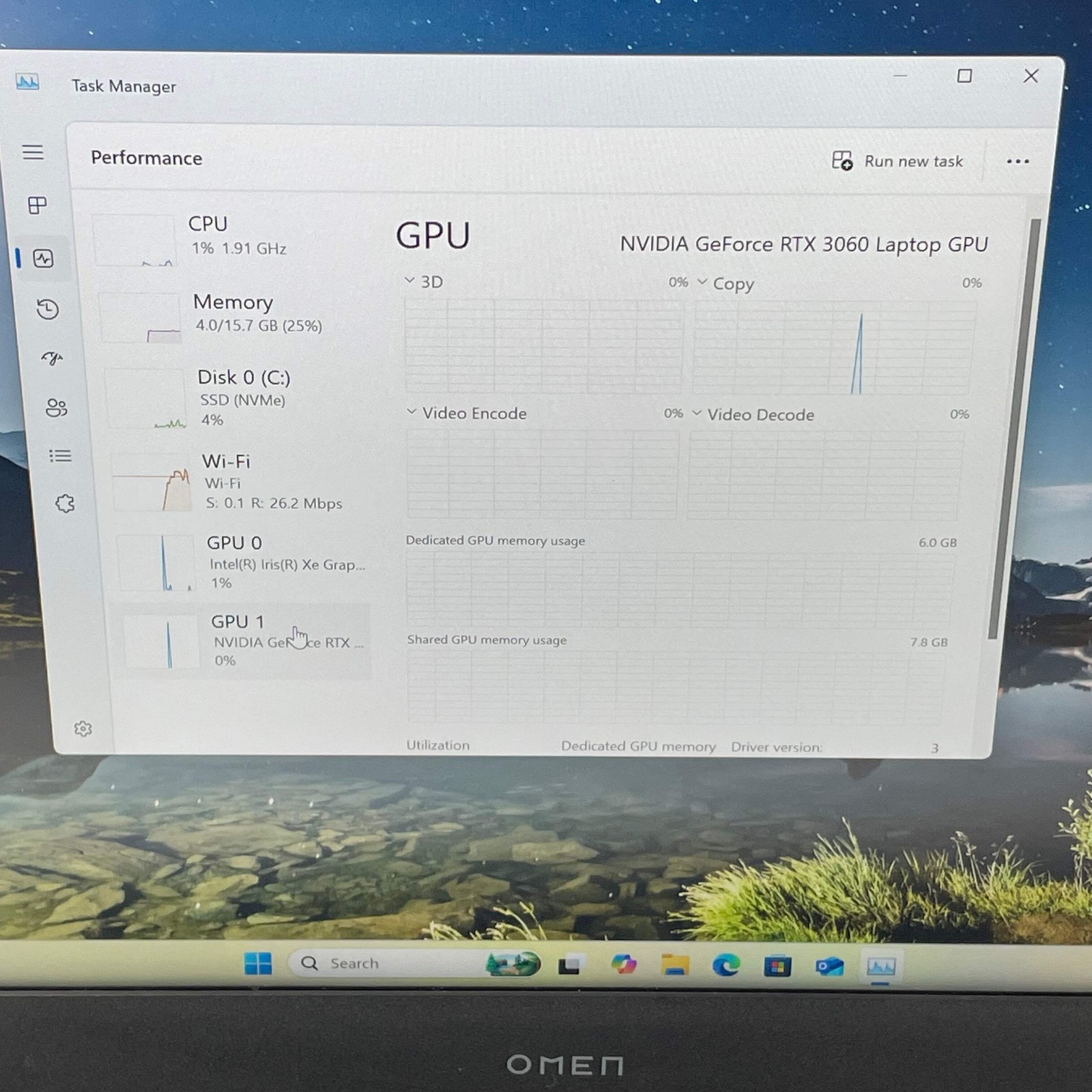 HP Omen 16-K0033DX 16″ i9-12900H 2.5GHz 16GB RAM 1TB SSD GeForce RTX 3060