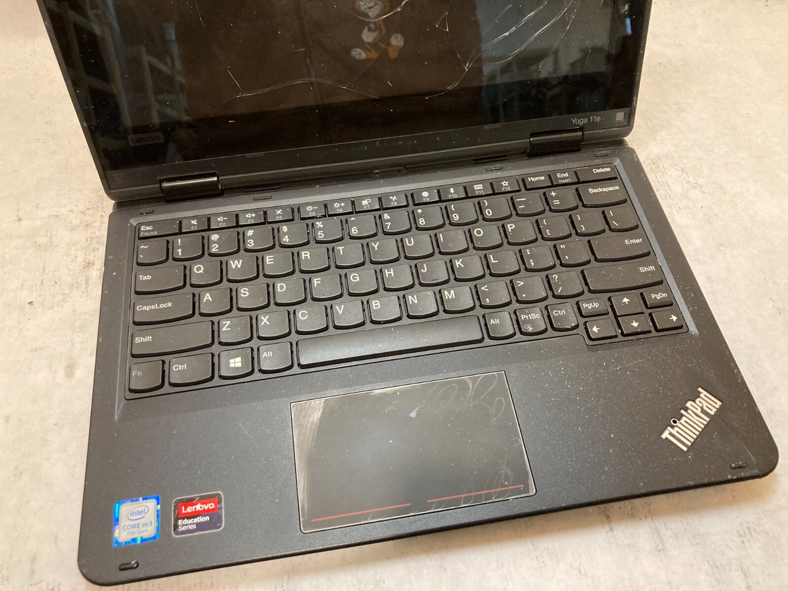 Lenovo ThinkPad Yoga 11e Laptop 11″ Intel Core m3 7th Gen WON’T TURN ON -PP