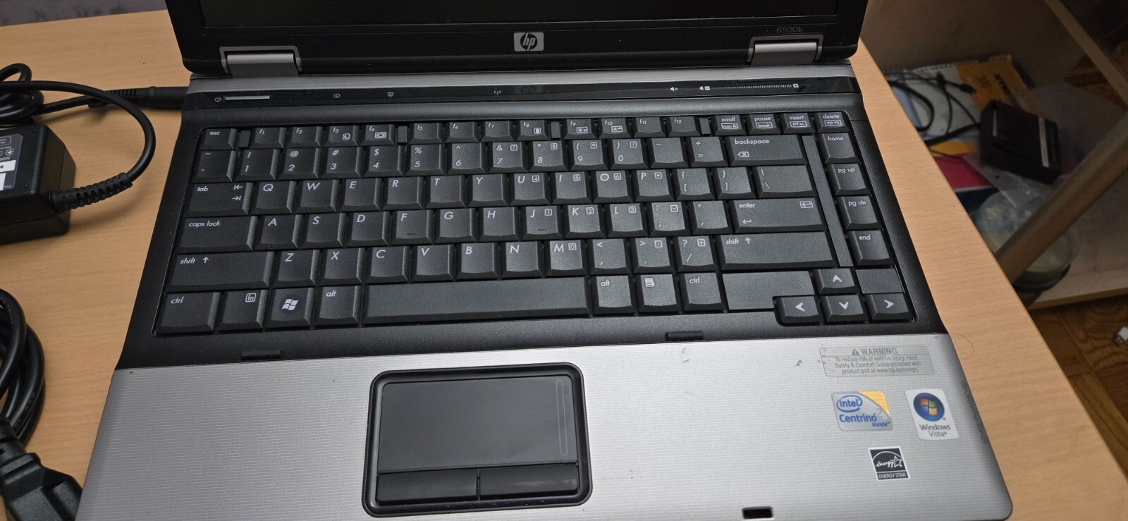 HP Compaq 6530b Intel Core 2 Duo CPU P8400 @2.26GHz
