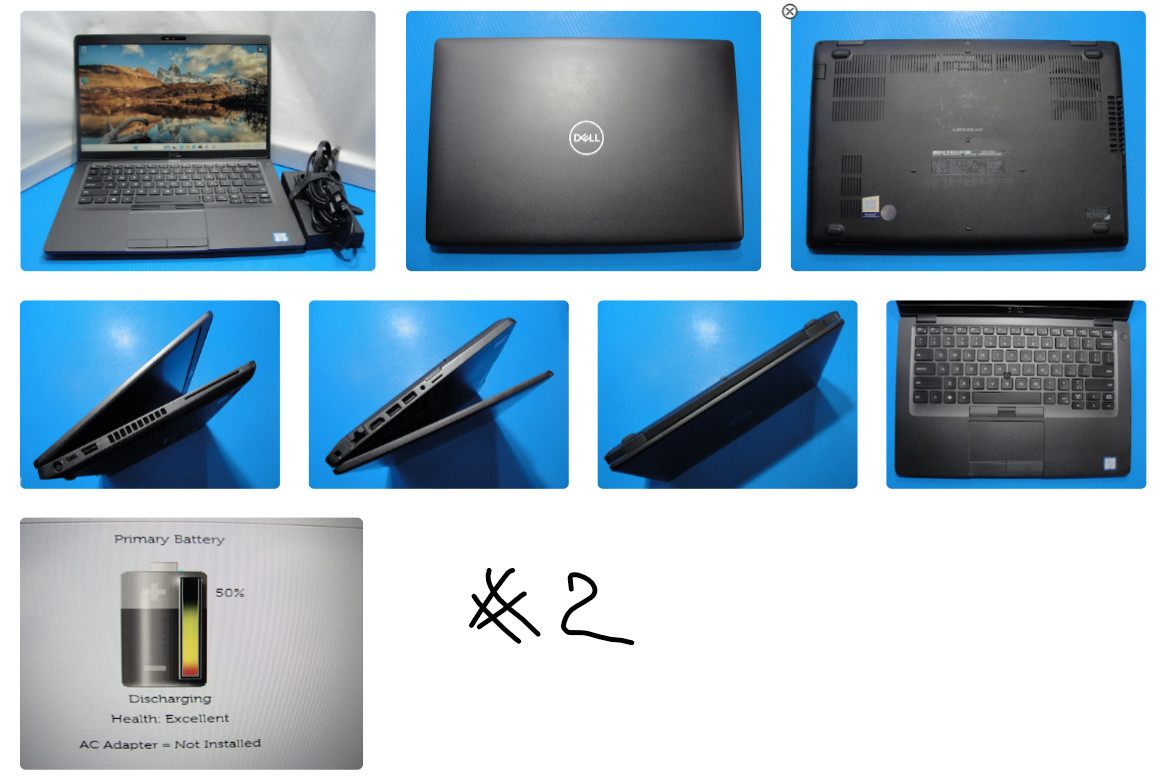 Dell Latitude 5401 14” FHD Intel Core i5-9400H 2.5GHz 16GB 256GB SSD + Charger