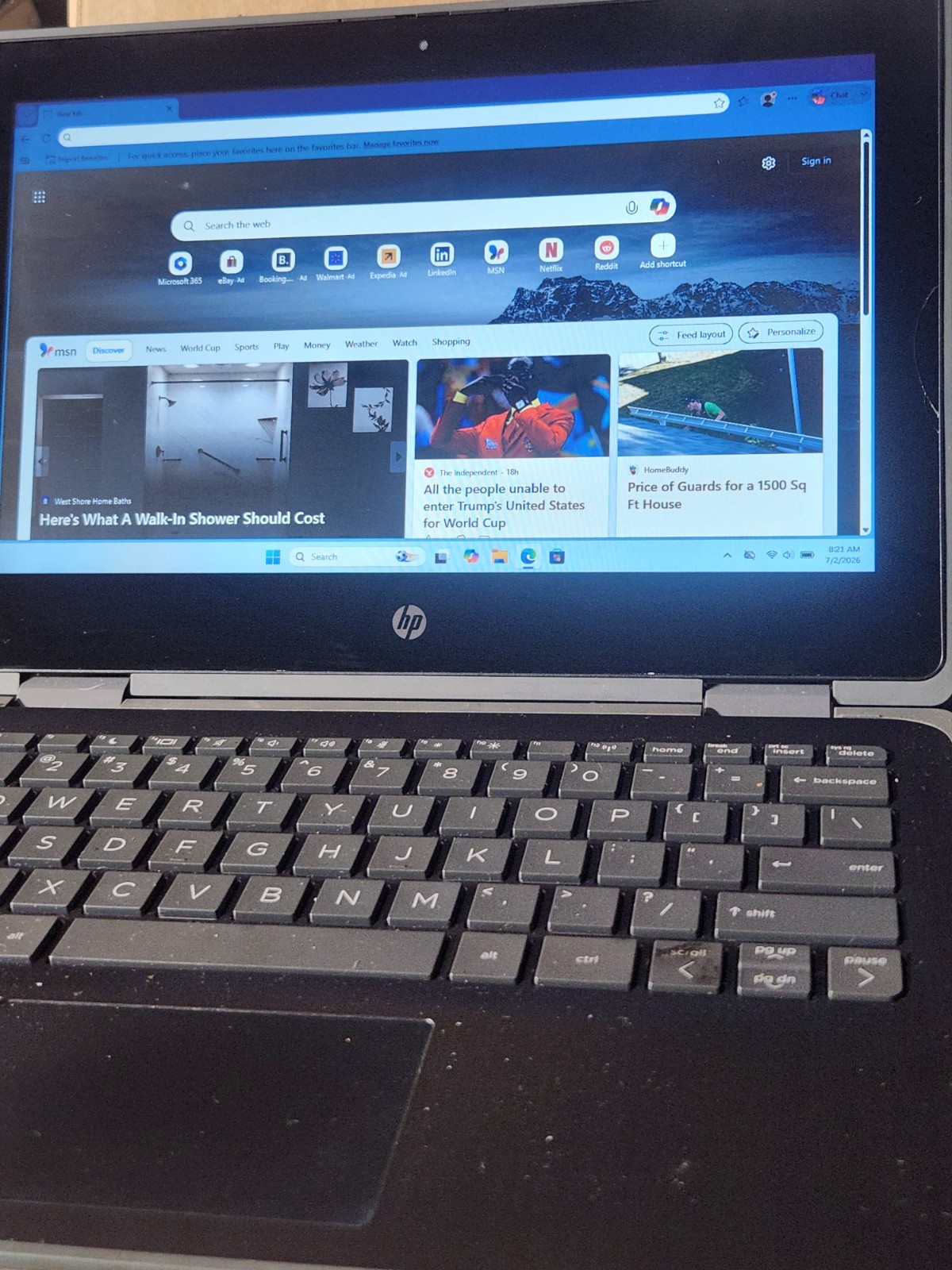 HP ProBook X360 11 G6 EE/Touchscreen/8GB RAM 128GB SSD/Good Battery *READ*