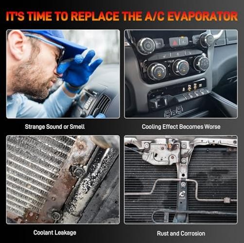 A/C Evaporator Core Compatible with Ram 1500 2012-2019, 1500 Classic 2019