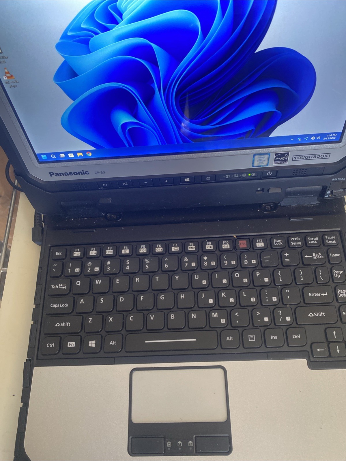Panasonic CF-33(i5 7300U 2.6GHz)8GB/256GB/GPS/win 11P/No Touch Batteries/14090hr
