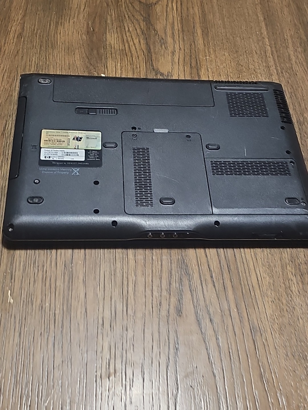 HP Pavillion dv6000 widescreen Entertainment PC Parts Or Repair No Cord