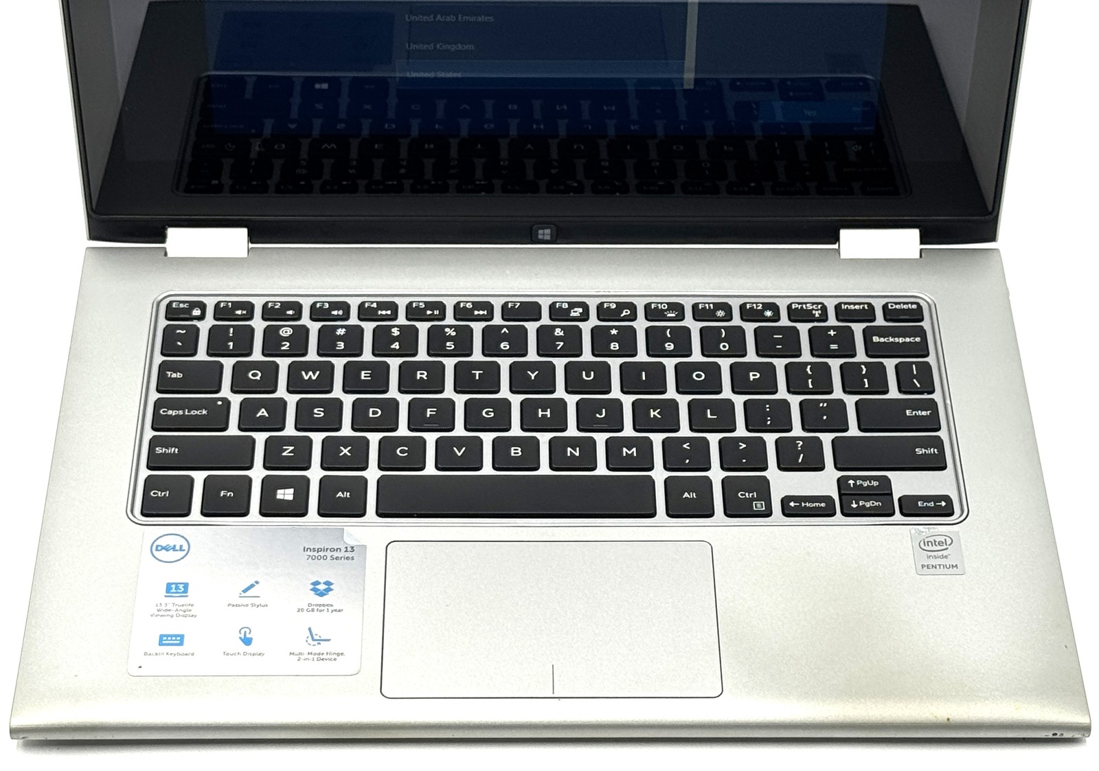 Dell Inspiron 13 7348 2-in-1 – WXGA Touch – Pentium 3825U – 4GB RAM – 500GB HDD