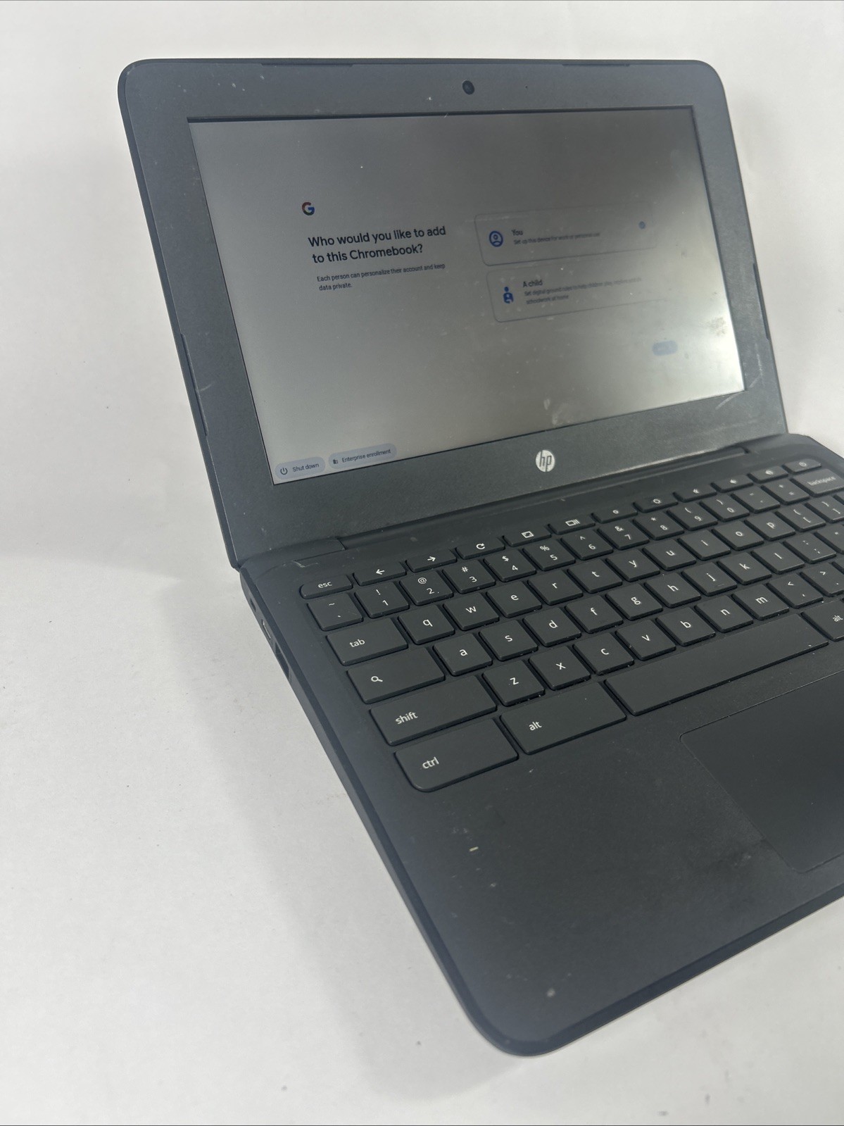 HP 11 G6 EE Chromebook Intel Celeron 4GB RAM Chrome OS Laptop Grade c