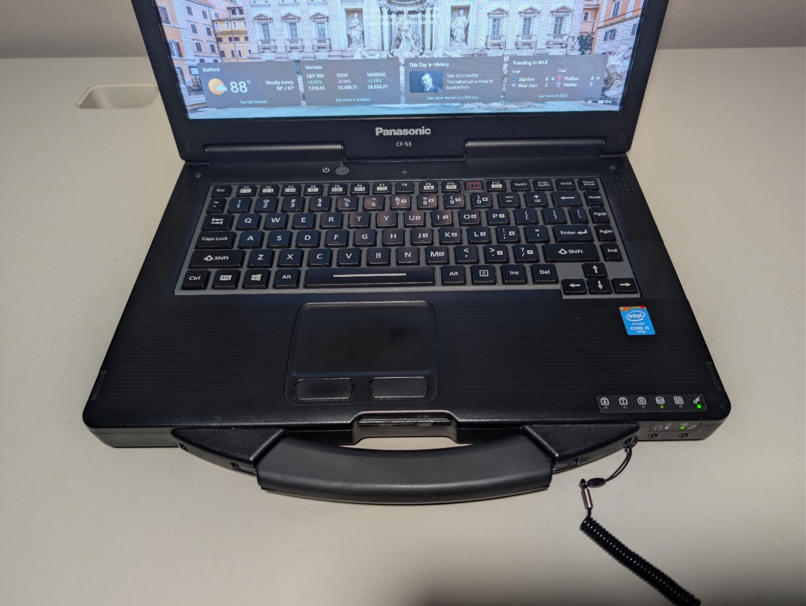PANASONIC TOUGHBOOK CF 53 | i5-4310U 16GB RAM 256GB SSD | HD Backlit DVD Stylus