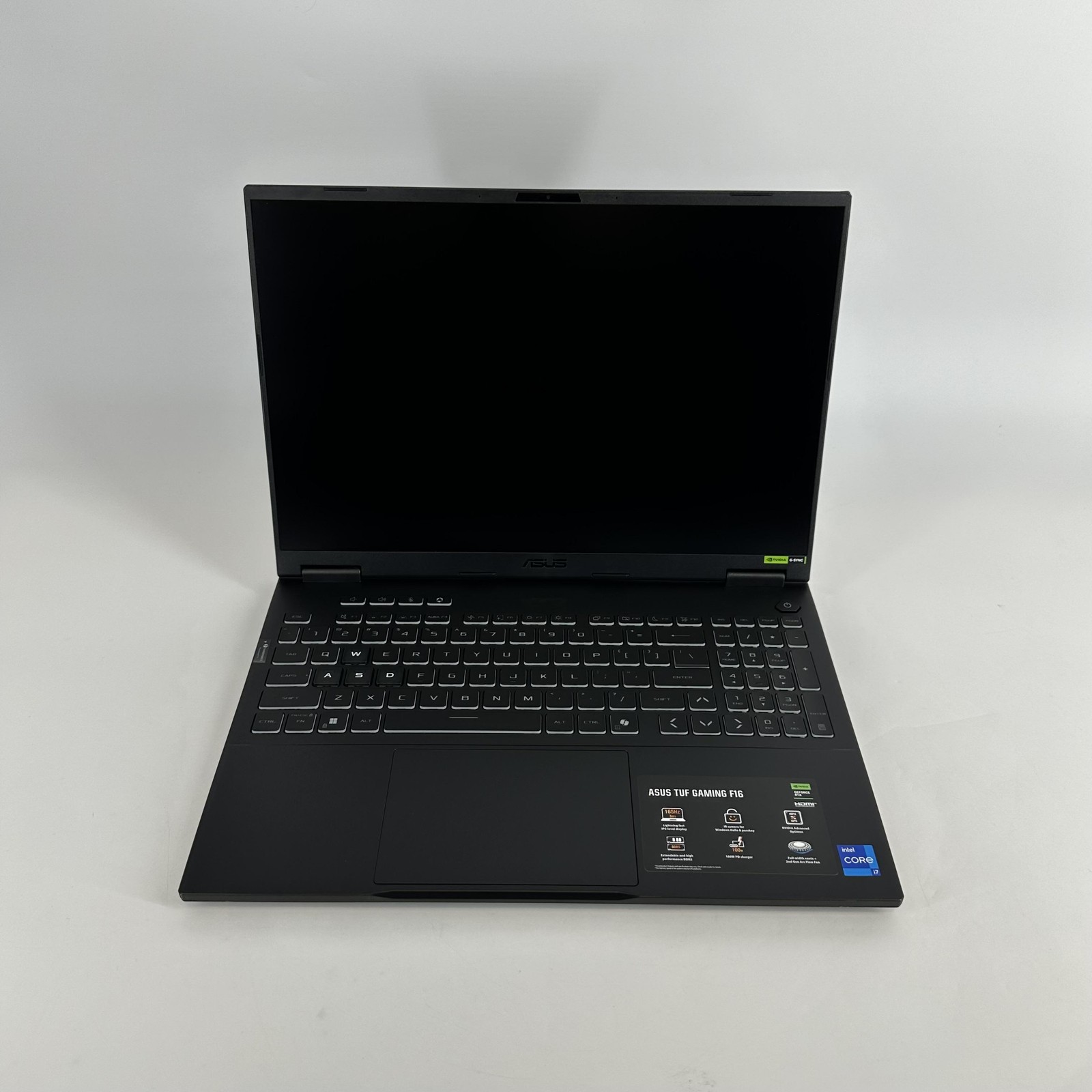 Asus TUF F16 165Hz FHD+ 2.2 GHz i7-14650HX 16GB 512GB SSD RTX 5060 BENT FRAME