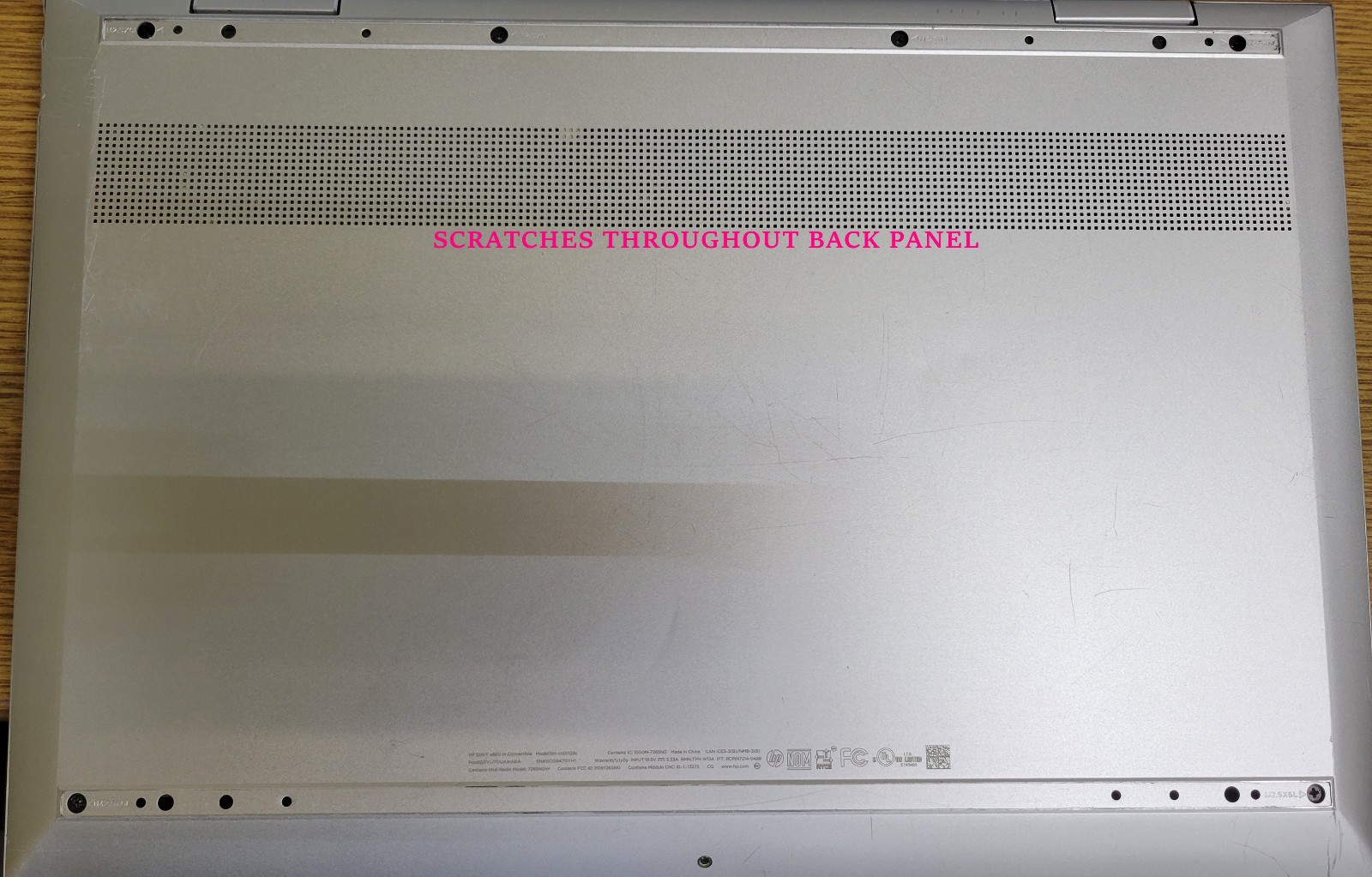 HP ENVY x360 15m-cn0012dx i7-8550U 1.80GHz 16GB DDR4 No OS/SSD/BATT **GRADE B**