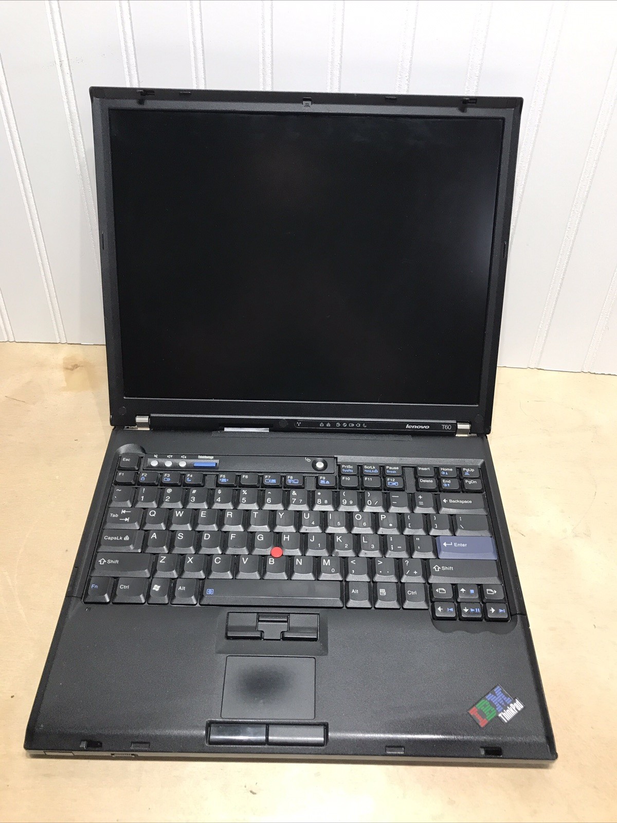 Lenovo ThinkPad T60 14.1″ Vintage Laptop Type 2007-4CU NO Power Cable