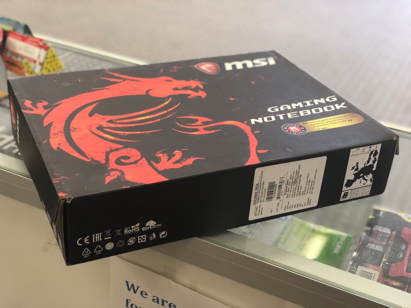 MSI 15.6″ GP62MVRX Leopard Pro Custom i7-7700HQ GTX 1070 8GB GDDR5 32GB 512 SSD