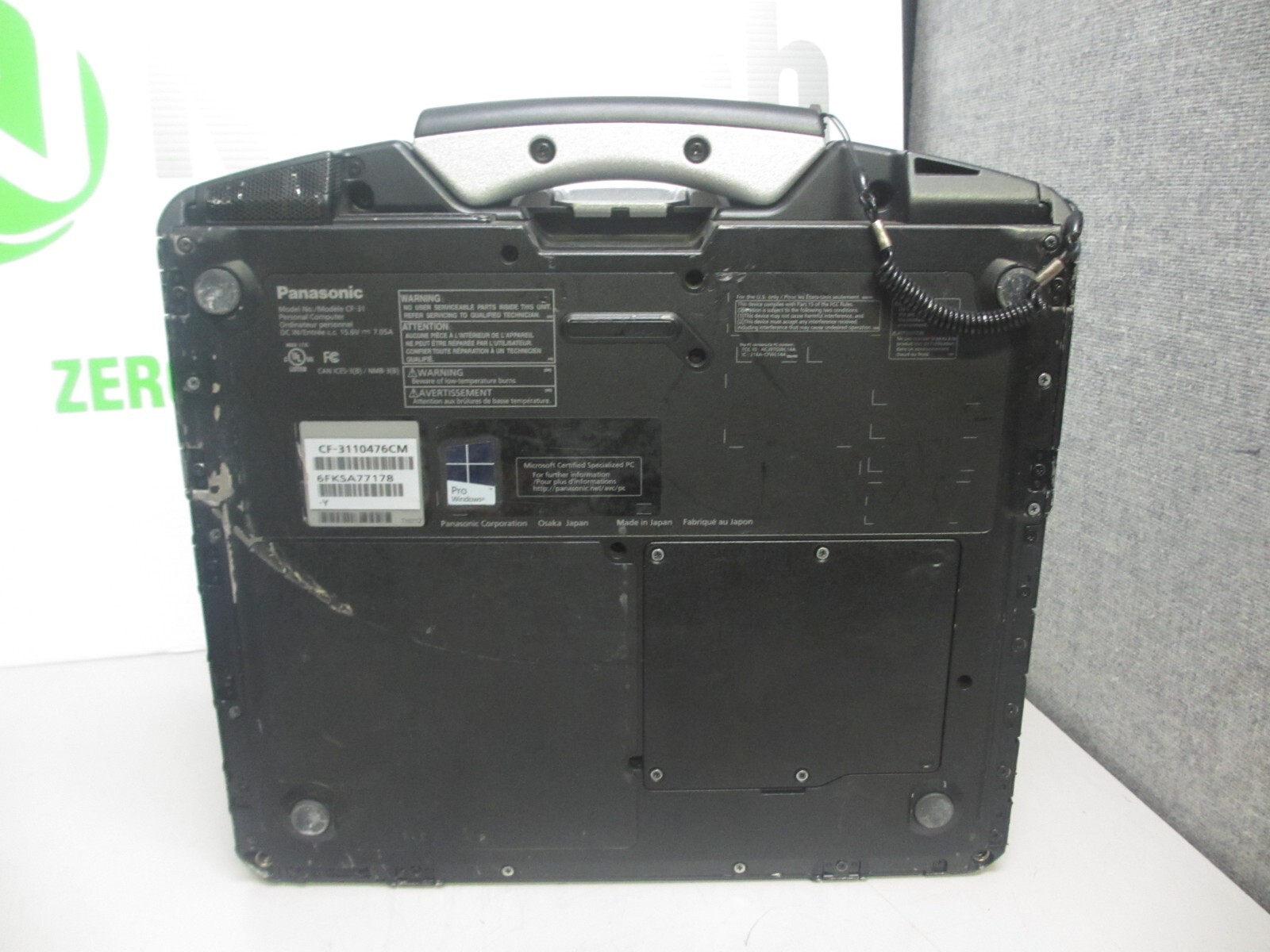 Panasonic Toughbook MK5 CF-31 13.1″ i5 2.3GHz 8GB Laptop[No HD/CADDY/OS/AC]w/PEN