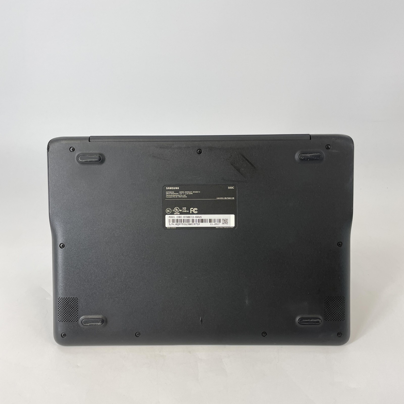 Samsung Chromebook 3 XE500C13 11.6 HD 2.5 GHz Intel Celeron 4GB 16GB eMMC Good