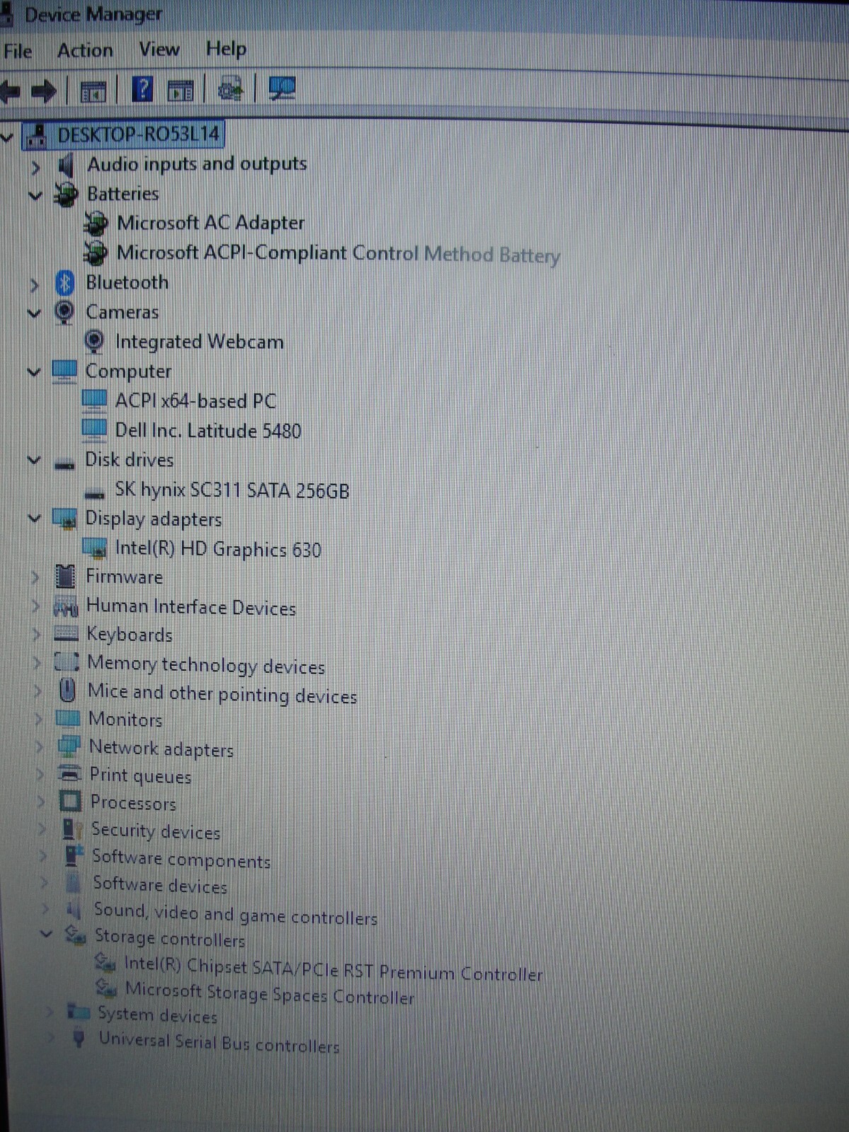 Dell Latitude 5480 14”HD+ Intel Core i7-7820HQ 2.9GHz 16GB 256GB SSD + Charger