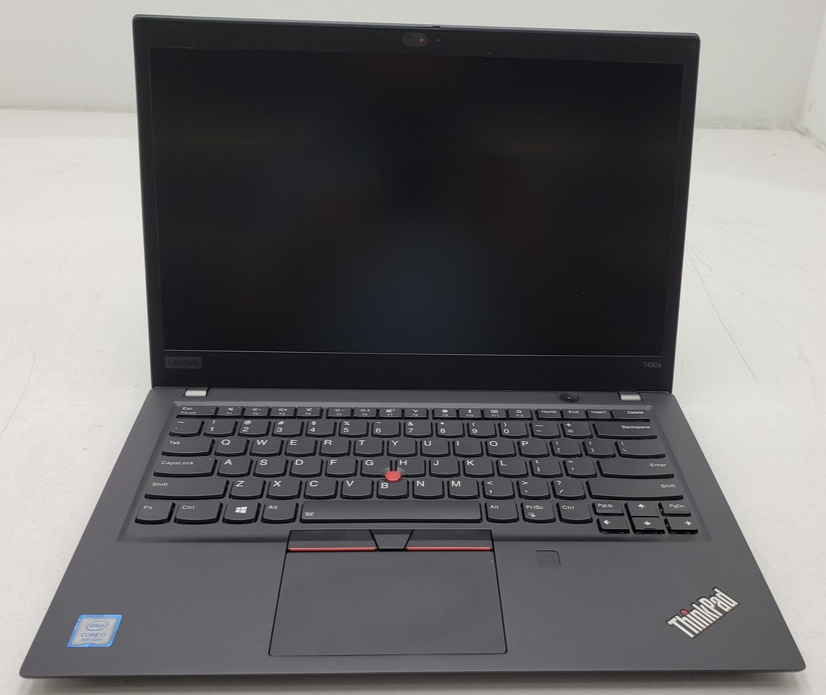 Lenovo ThinkPad T490s Intel Core i7-8565U 8GB RAM 256GB SSD Win 11 Pro Laptop PC
