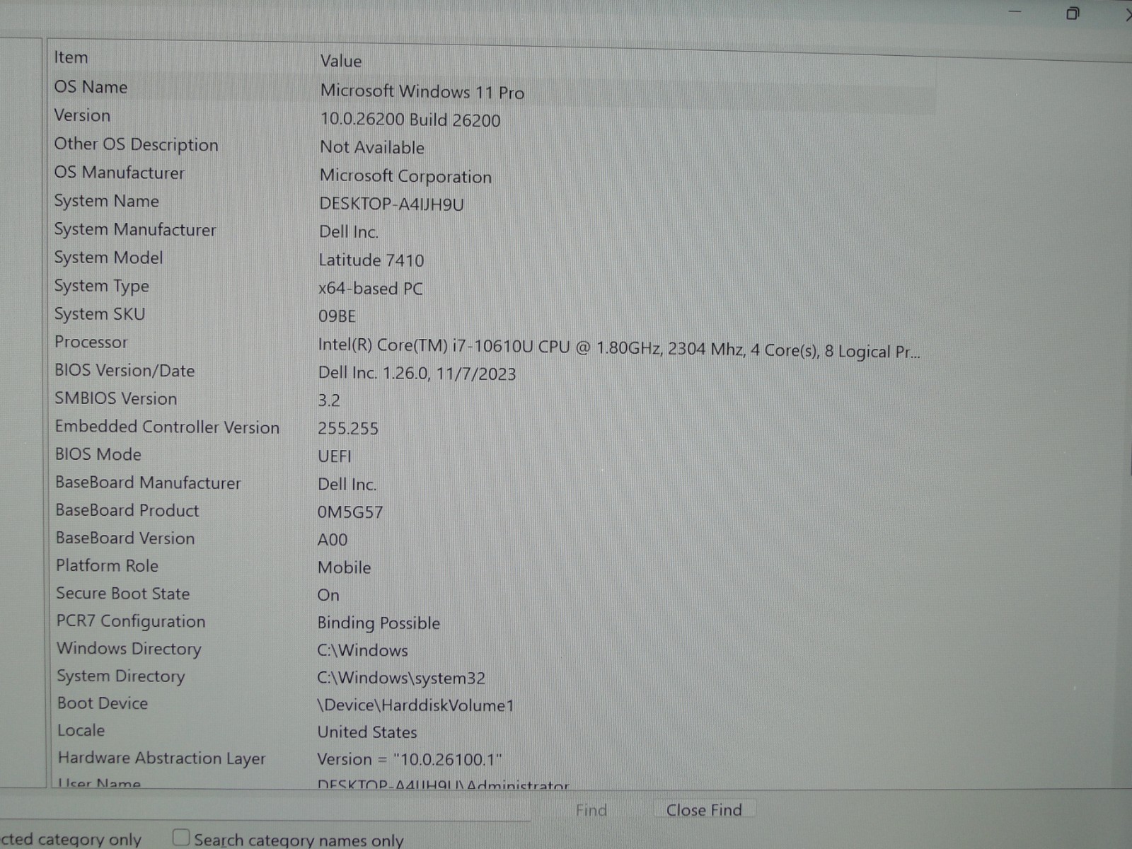 Dell Latitude 7410 14″ FHD Touch i7-10610U 1.8GHz 16GB 512GB SSD W11Pro +Charger