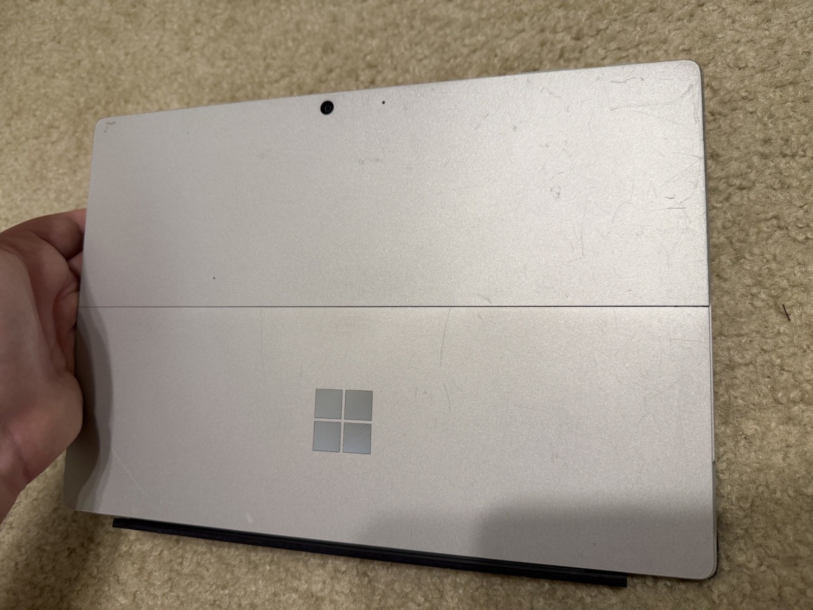 Microsoft Surface Pro 7 1866 i7-1065G7 16GB RAM 512GB SSD Silver W/ Extras!