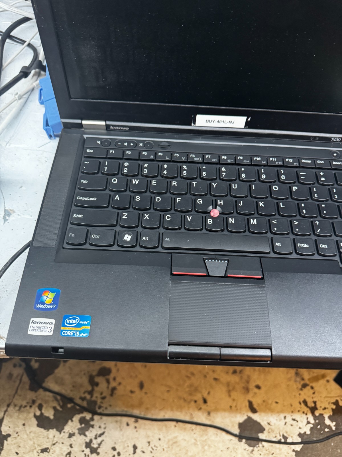 Lenovo ThinkPad T430 Core I5 Laptop for Parts/Repair #6008