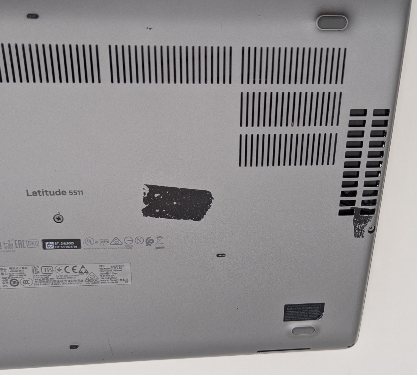 Incomplete Dell Latitude 5511 15.6″ Laptop i7-10850H 2.70GHz 8GB RAM – *READ*